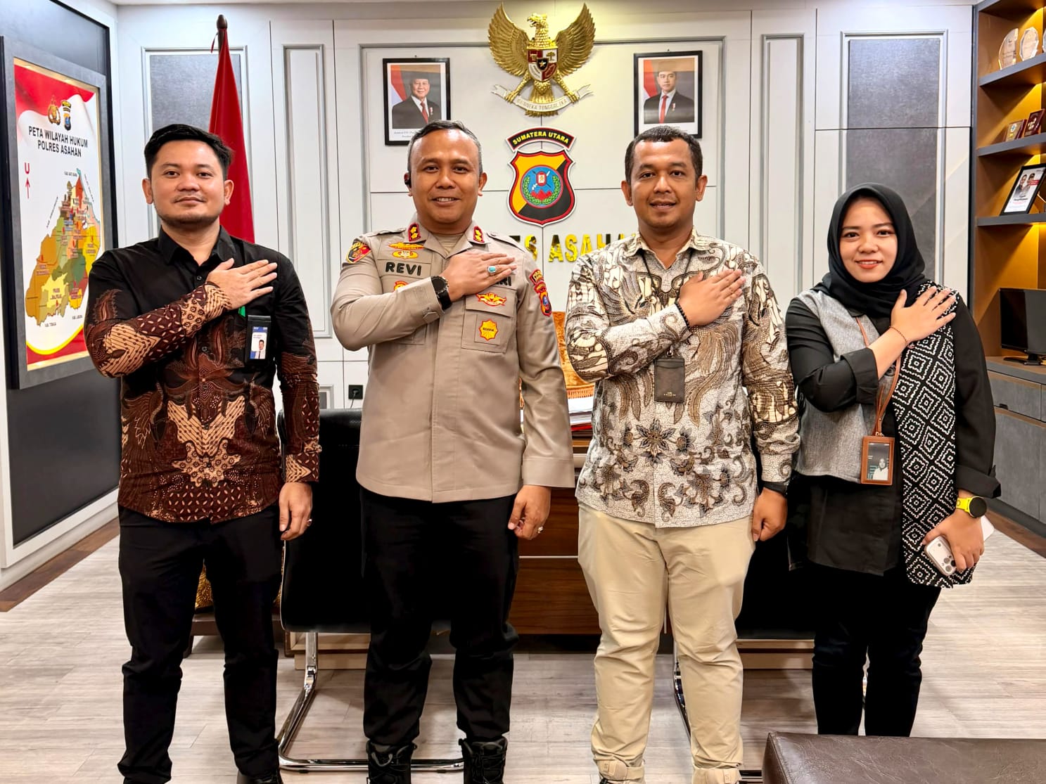 BRI BO Kisaran Dorong Kolaborasi Strategis dengan Polres Asahan
