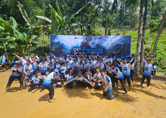 BRI BO Gunungsitoli Gelar Sosialisasi CAP Melalui Kegiatan Gathering dan Outbound Marketing Team