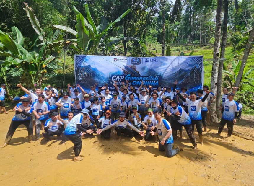 BRI BO Gunungsitoli Gelar Sosialisasi CAP Melalui Kegiatan Gathering dan Outbound Marketing Team