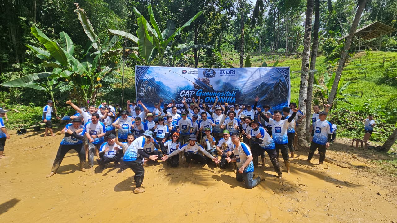 BRI BO Gunungsitoli Gelar Sosialisasi CAP Melalui Kegiatan Gathering dan Outbound Marketing Team